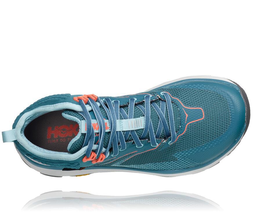 Hoka One One Yürüyüş Botları Kadın Turkuaz - Toa Gore-Tex - TQ6571480